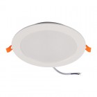 Светильник светодиодный PLED DL7 WH Downlight 18Вт 4000К 170х26мм IP54 ДВО встраив. Pro JazzWay 5046658