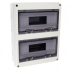 Бокс модульный накладной PDB/W 4024 GR (ЩРН-ПГ-24) IP65 пластик. Pro JazzWay 5072145