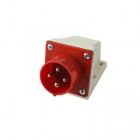 Вилка стационарная для наружной установки PPC 524 3Р+РЕ 32А 380В IP44 Pro JazzWay 5072893