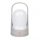 Фонарь светодиодный аккумуляторный кемпинговый Accu5-L60-gy 60SMDх0.5Вт 220/350/650лм 8000-9000К IP20 (Li-ion аккумулятор 3.7В 18650 3600мА.ч) диммер сер. JazzWay 5058323