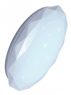 Светильник светодиодный Classic DIAMOND 18Вт 230В 6500К 1170лм 248х48мм настенно-потолочный КОСМОС KCDiam18W_6500
