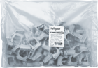 Держатель для труб (клипса) d20мм 61 229 NCR-T-20-B100 (уп.100шт) NAVIGATOR 61229