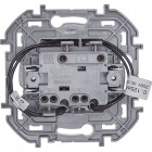 Выключатель 2-кл. Inspiria 10А IP20 250В 10AX с подсветкой/индикацией механизм бел. Leg 673630