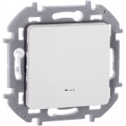 Механизм переключателя 1-кл. Inspiria 10А IP20 250В 10AX с подсветкой / индикацией бел. Leg 673660