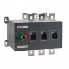 Рубильник 3п 630А реверсивный без рукоятки управления TwinBlock EKF tb-s-630-3p-rev