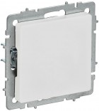 Заглушка BRITE МЗ10-БрАБ с суппортом механизм арктич. бел. IEK BR-PL10-K91
