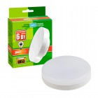 Лампа светодиодная PLED-ECO-GX53 6Вт таблетка 5000К frost холод. бел. GX53 460лм 230В JazzWay 2852007