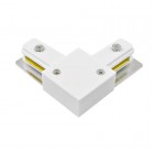 Коннектор PTR CL-WH L-обр. бел. JazzWay 5010840