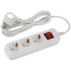 Удлинитель 3х3м с заземл. с выкл. ПВС 3х0.75 UDL-10-330-ES Greenline Эра Б0065047