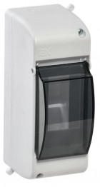 Бокс ОП ИЭК КМПн 2/2 IP40 на 2 модуля с дверцей 53х140х83 MKP42-N-02-30-20