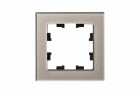 Рамка 1-м Atlas Design NATURE стекло шампань SchE ATN320501