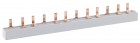Шина соединительная типа PIN для 3-ф нагр. 100А 36х27мм EKF pin-03-100m