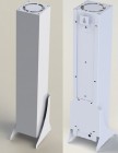 Облучатель-рециркулятор настольный TERA-1 530x120x140мм, 1x15W, 50м3/ч