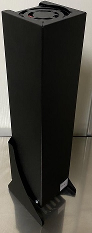 Облучатель-рециркулятор настольный TERA-1 черный корпус 530x120x140мм, 1x25W, 50м3/ч tera1b