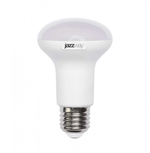 Лампа светодиодная PLED-SP R63 8Вт 5000К холод. бел. E27 630лм 230В JazzWay 1033666 1033666