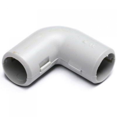 Поворот на 90 гр. (угол) для жестких труб d16 разъемный DKC 50516