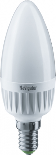 Лампа светодиодная 61 380 NLL-C37-7-230-4K-E14-FR-DIMM 7Вт свеча матовая 4000К нейтр. бел. E14 560лм 220-240В NAVIGATOR 61380 61380