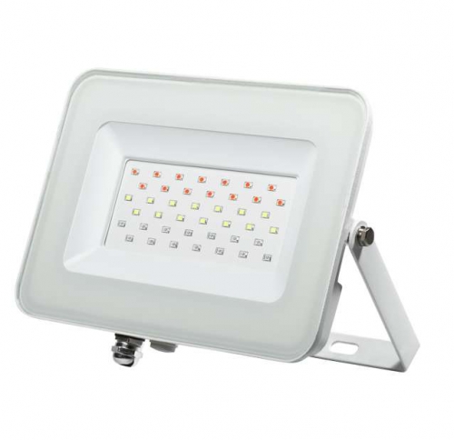 Прожектор светодиодный PFL-30W RGB WH 30Вт IP65 JazzWay 5012103 5012103