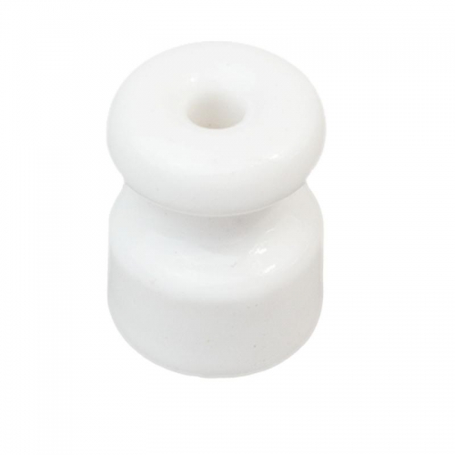 Изолятор ОП керамика бел. (уп.50шт) Bironi R1-551-01-50 R1-551-01-50