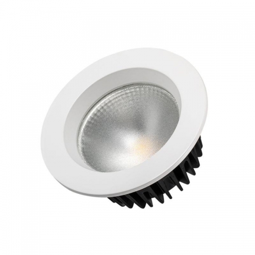 Светильник светодиодный LTD-105WH-FROST-9W Warm White 110deg IP44 метал. Arlight 021067 021067