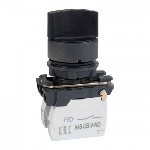 Переключатель OptiSignal D22 C5-S-21 2 положения пластик 1НО XB5AD21 КЭАЗ 332183 332183