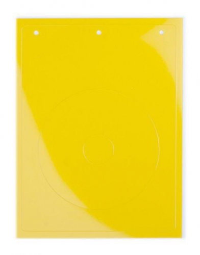 Табличка полужесткая для маркировки кнопок аварийного останова ПВХ желт. (уп.10шт) DKC TAEM090Y TAEM090Y