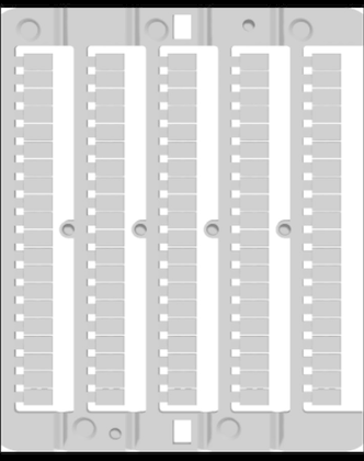 Табличка маркировочная отпечат. CNU/8/U1/100/ U1 (уп.500шт) DKC ZN80U1 ZN80U1