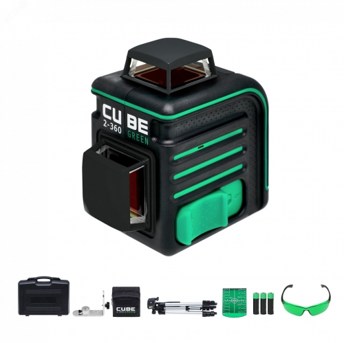 Уровень лазерный CUBE 2-360 Green Ultimate Edition ADA А00471 А00471