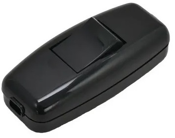 Выключатель Accessories навесной черн. LEZARD 715-1100-611B 715-1100-611B