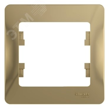 Рамка 1-м Glossa титан SE GSL000401 GSL000401