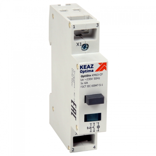 Кнопка управления мод. OptiDin KM63 CF 11 УХЛ3 КЭАЗ 138908 138908