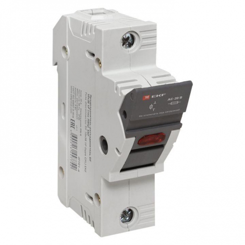 Предохранитель-разъединитель DF 10х38 1п (тип ПВЦ) EKF df101-e df101-e