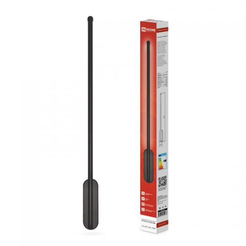 Светильник светодиодный ESTETIKA LUV-60A-40BL 10Вт 4000К 700лм 230В 600х50х25 черн. IN HOME 4690612054483 4690612054483