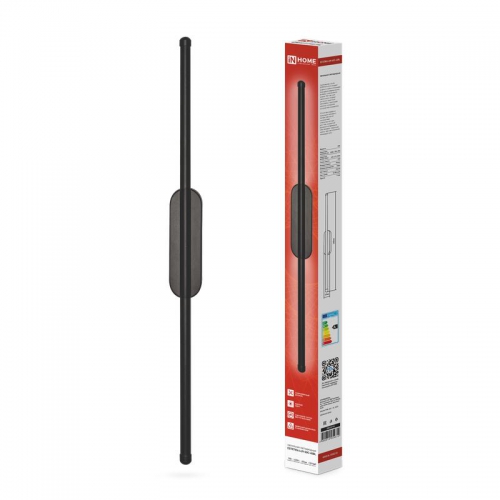 Светильник светодиодный ESTETIKA LUV-60C-40BL 10Вт 4000К 700лм 230В 600х50х25 черн. IN HOME 4690612054810 4690612054810