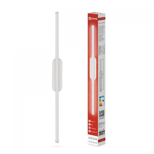 Светильник светодиодный ESTETIKA LUV-60C-40WH 10Вт 4000К 700лм 230В 600х50х25 бел. IN HOME 4690612054834 4690612054834
