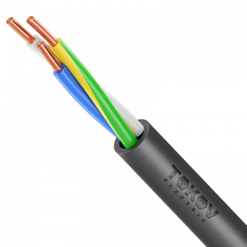 Кабель TOKOV ELECTRIC ППГнг(А)-HF 3х16 ОК (N PE) 1кВ (м) ТХМ00416252 ТХМ00416252