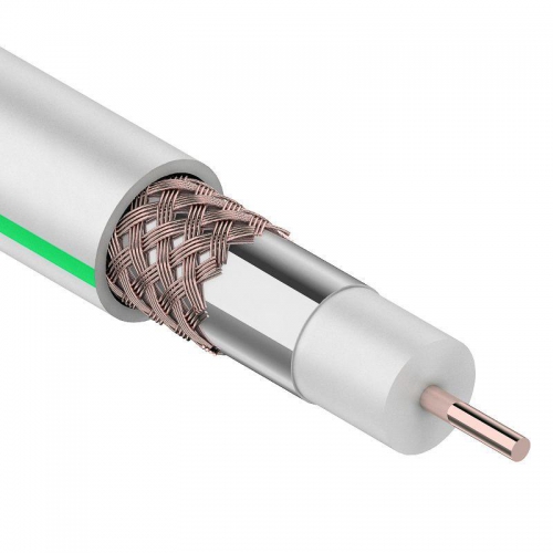 Кабель SAT 703B+CU/AL/CU (75Ом) 100м (м) Rexant 01-2431 01-2431