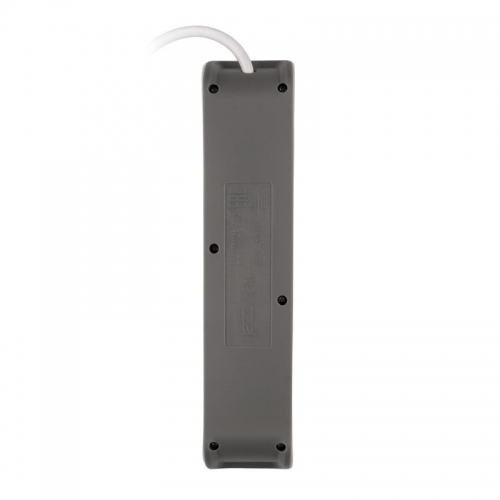 Удлинитель 4х3м с заземл. с выкл. бел. ET-04-300W (4х3.0) JAZZway 5051812 5051812