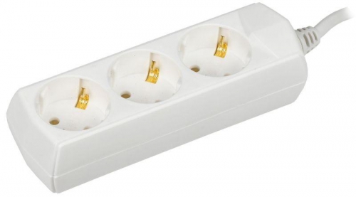 Удлинитель 3х5м с заземл. 10А IP20 У03 2P+PE 250В 3х1 GENERICA WYP10-10-03-05-Z-G WYP10-10-03-05-Z-G