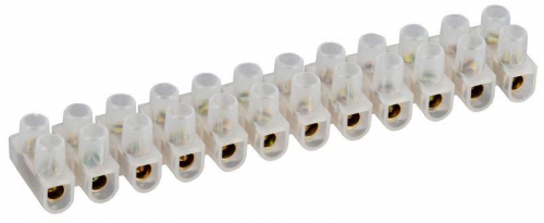 Колодка клеммная ЗВИ-15 4-10кв.мм 12пар GENERICA UZV10-015-010-K01-10-G UZV10-015-010-K01-10-G