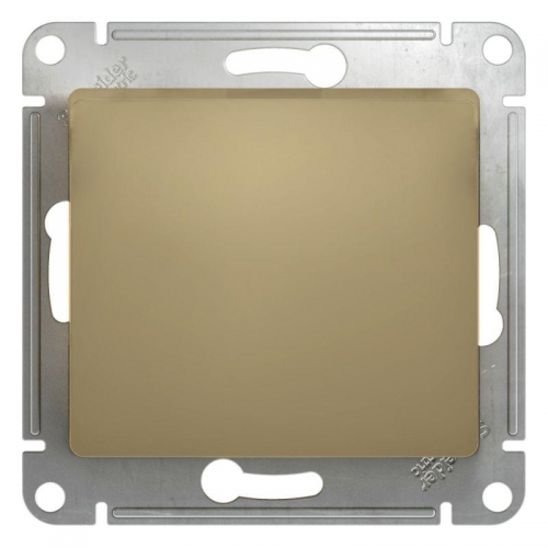 Переключатель проходной 1-кл. СП Glossa 10А IP20 (сх. 6) 10AX механизм титан SE GSL000461 GSL000461