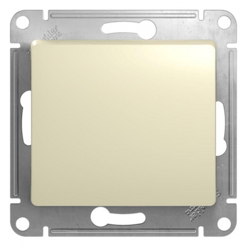 Переключатель проходной 1-кл. СП Glossa 10А IP20 (сх. 6) 10AX механизм беж. SE GSL000261 GSL000261