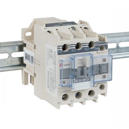 Контактор КМЭ 32А кат. 220В AC 1НО EKF ctr-s-32-220 ctr-s-32-220