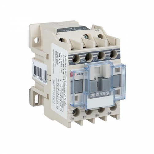 Контактор КМЭ 12А кат. 220В AC 1НО EKF ctr-s-12-220 ctr-s-12-220
