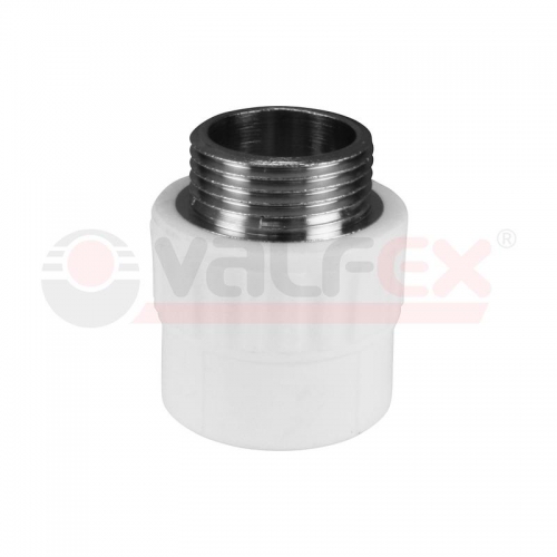 Муфта переходная с наружной резьбой 25х1дюйм (80/20) бел. VALFEX 10130225 10130225