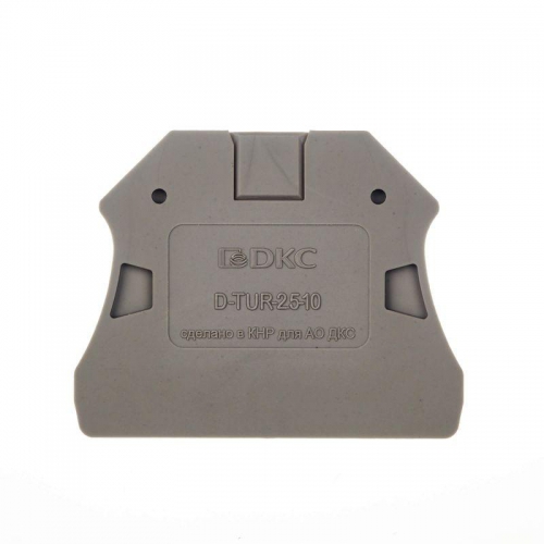 Изолятор торцевой для клемм TUR-2.5...10 DKC D-TUR-2.5-10 D-TUR-2.5-10