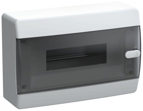 Корпус ЩРН-П-12 UNION Compact IP41 черн. прозр. дверь пластик. IEK UIC-KP12-N-12-41-K01 UIC-KP12-N-12-41-K01