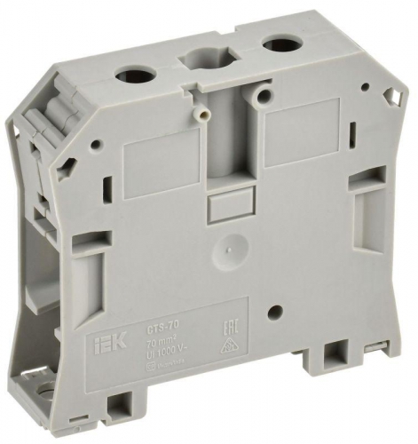 Колодка клеммная CTS ARMAFIX 70кв.мм сер. IEK YCT10-00-K03-070 YCT10-00-K03-070