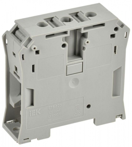 Колодка клеммная CTS ARMAFIX 120кв.мм сер. IEK YCT10-00-K03-120 YCT10-00-K03-120