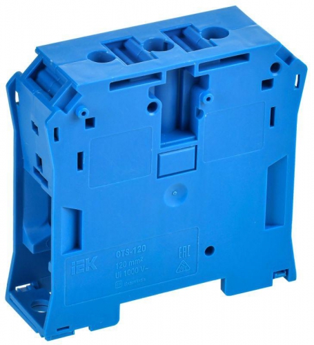 Колодка клеммная CTS ARMAFIX 120кв.мм син. IEK YCT10-00-K07-120 YCT10-00-K07-120